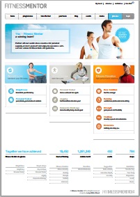 Example conversion of fitnessmentor.com to PDF